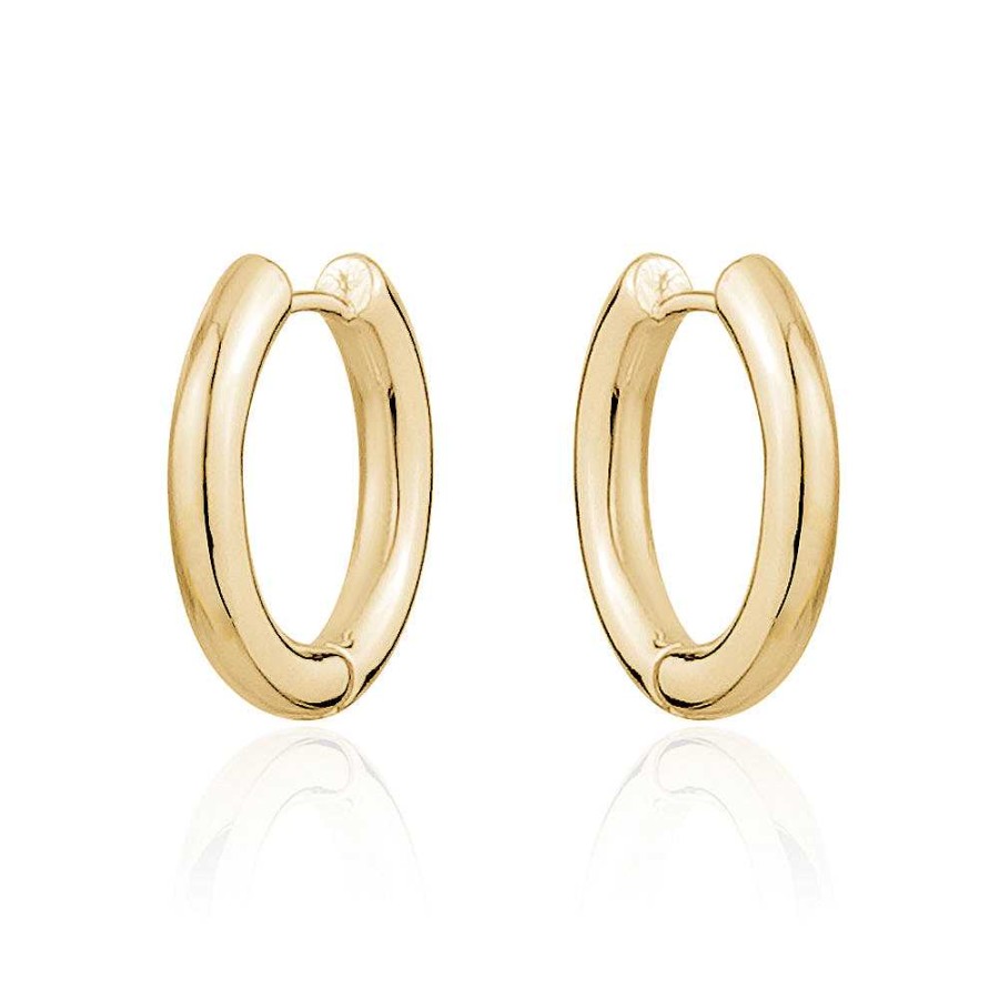 Jewelry Limlim | Thin Bold Medium Hoop