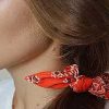 Hair Accessories Limlim | Twist Tie Bandana Scrunchies