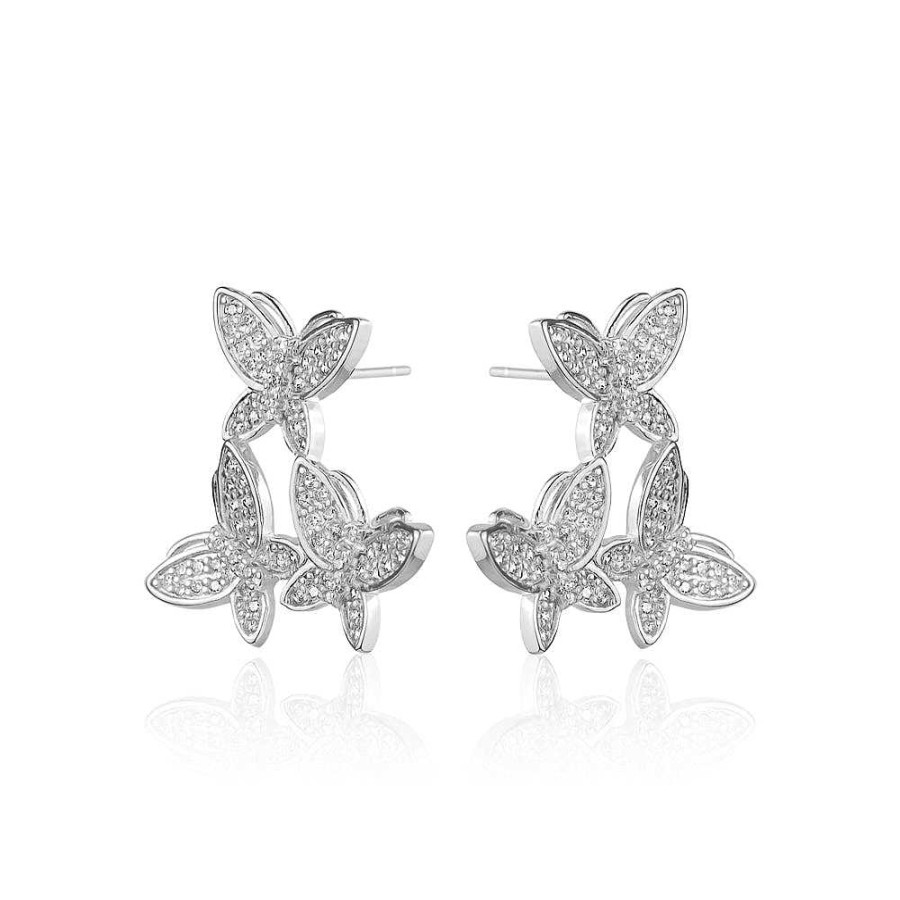 Jewelry Limlim | Three Butterfly Statement Earrings