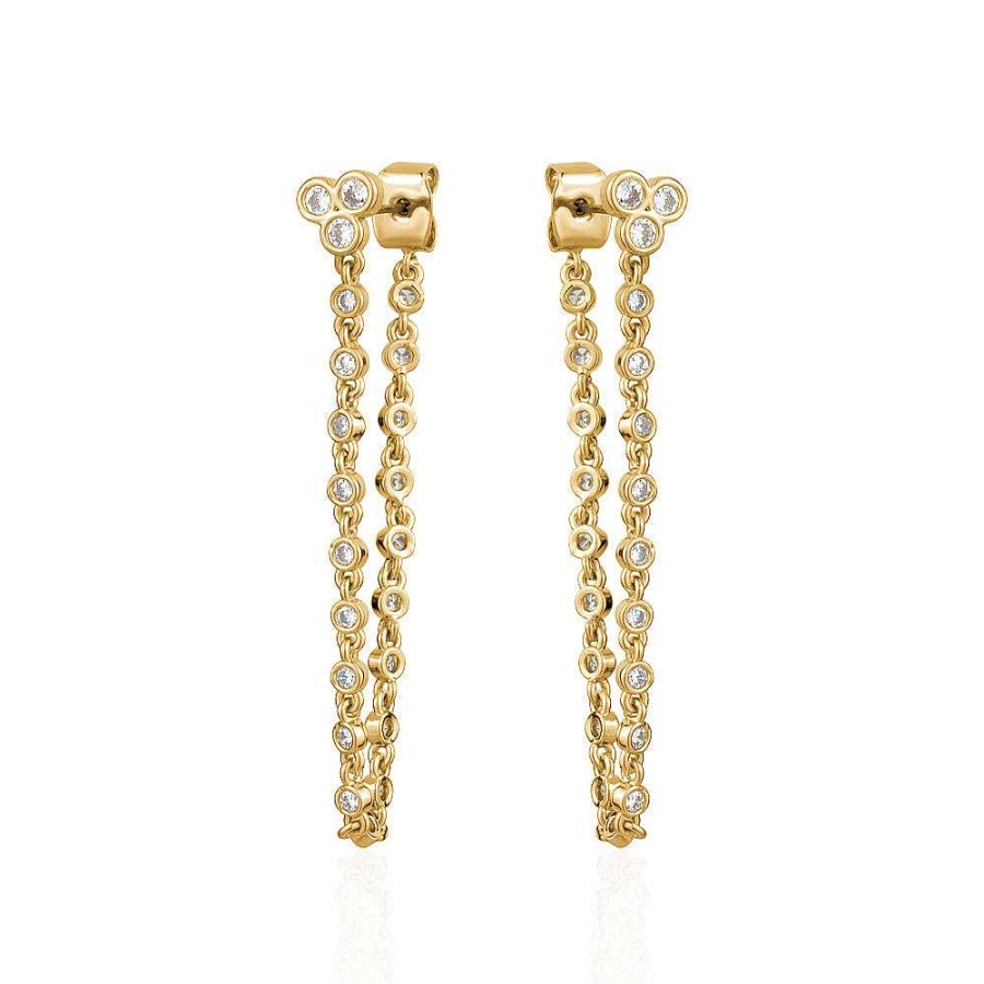 Kgmtl Limlim | Bezel Chain Earring