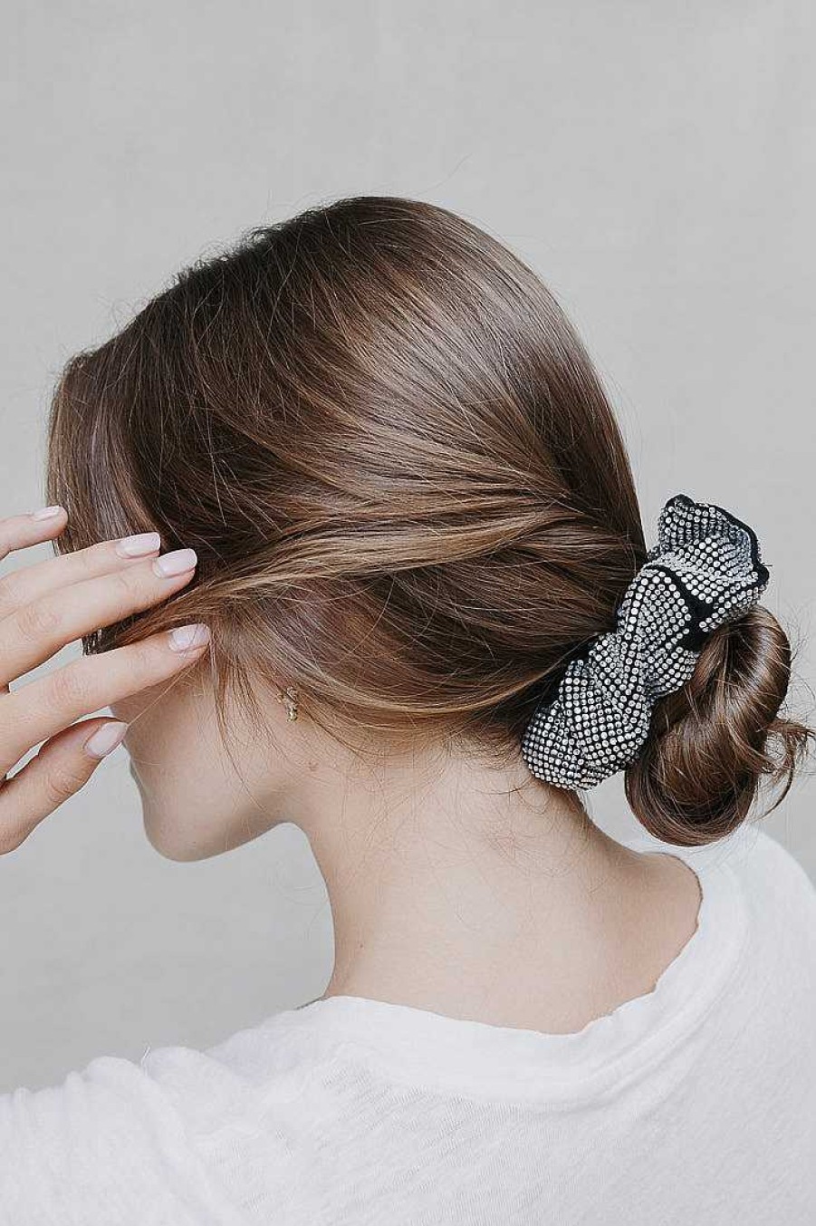 Hair Accessories Limlim | Luxury Sparkly Scrunchies