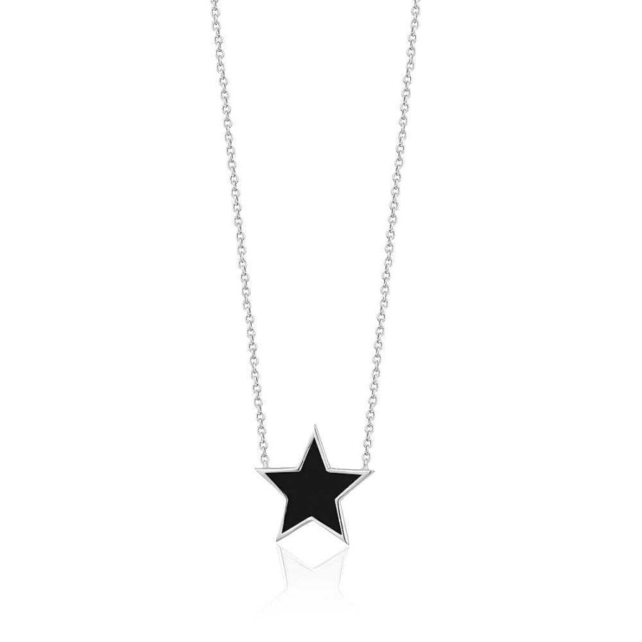 Jewelry Limlim | Enamel Star Necklace Silver