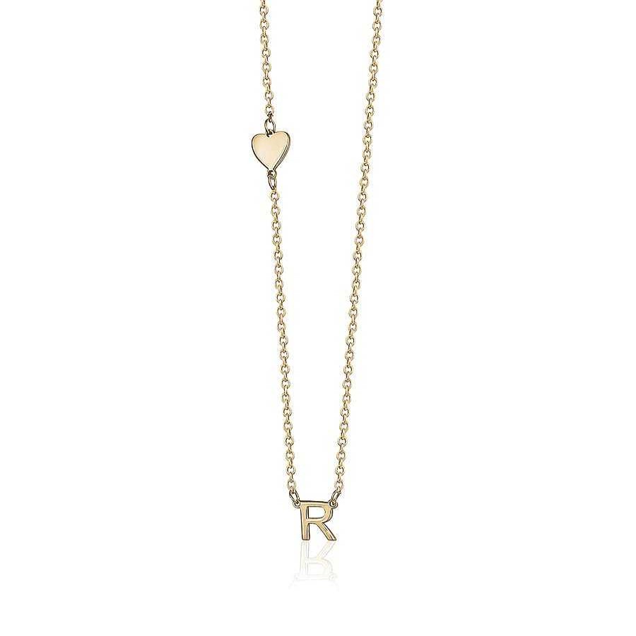 Kgmtl Limlim | Heart Initial Necklace