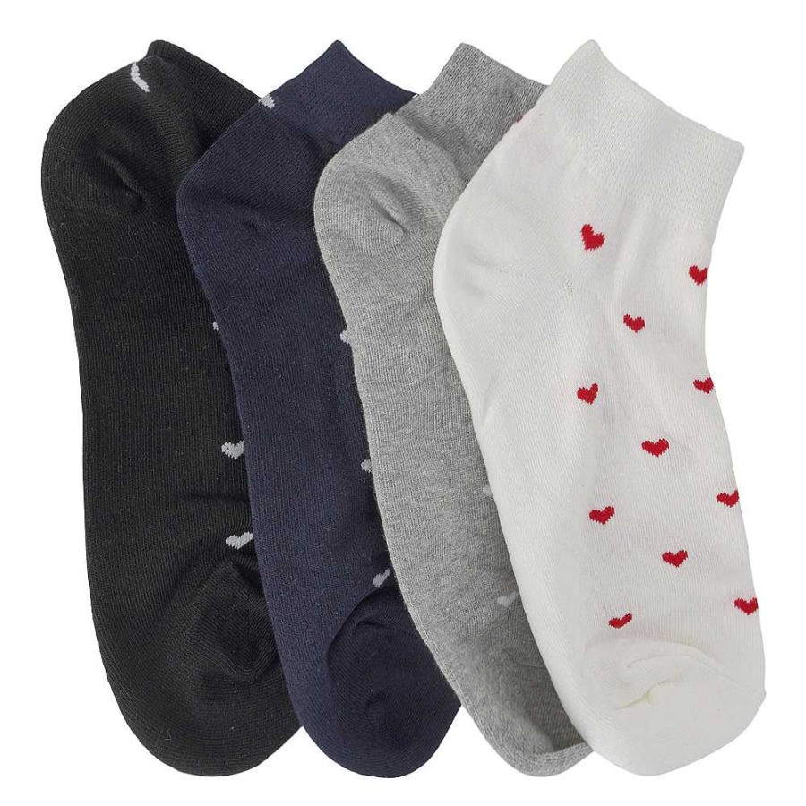 Luxe Trendy Socks Limlim | Ankle Heart Socks