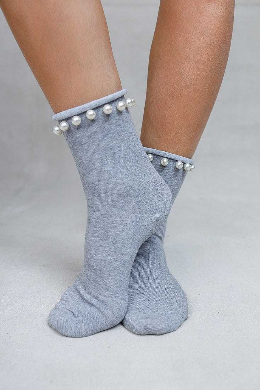 Luxe Trendy Socks Limlim | Pearl Socks