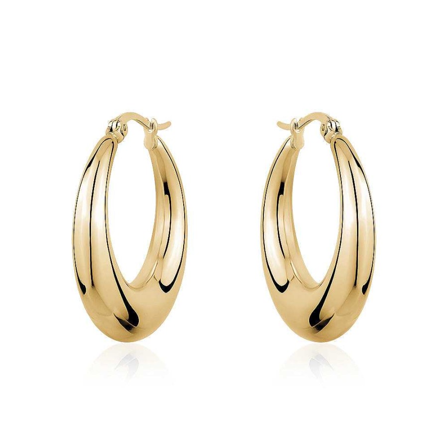 Jewelry Limlim | Oval Light Hoops