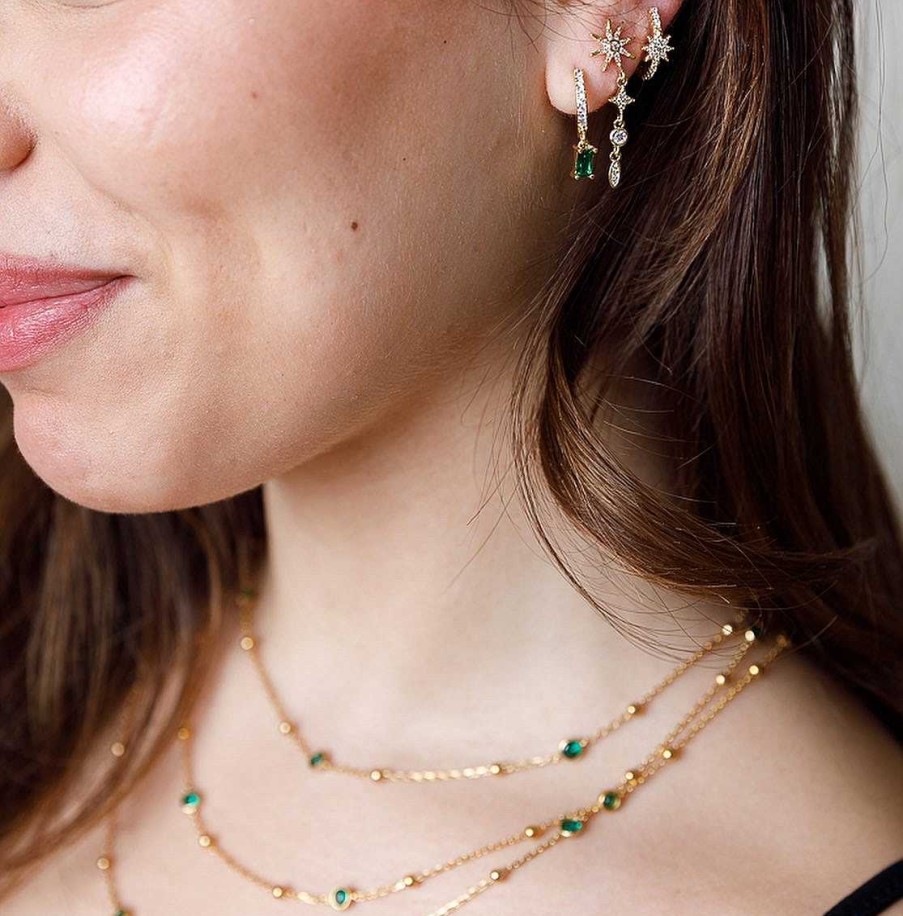 Jewelry Limlim | Emerald Set Ear Stack