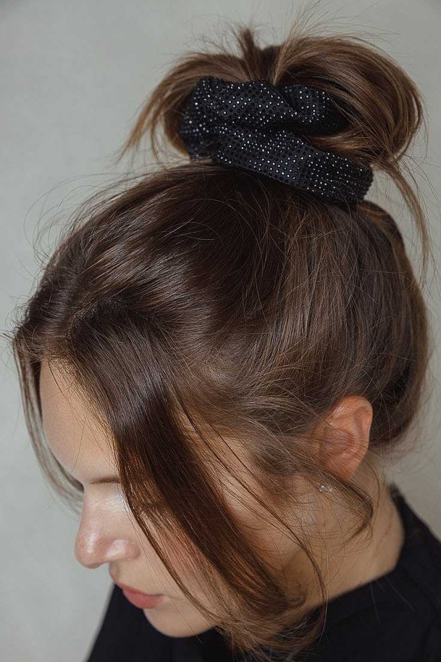 Hair Accessories Limlim | Crystal Scrunchie