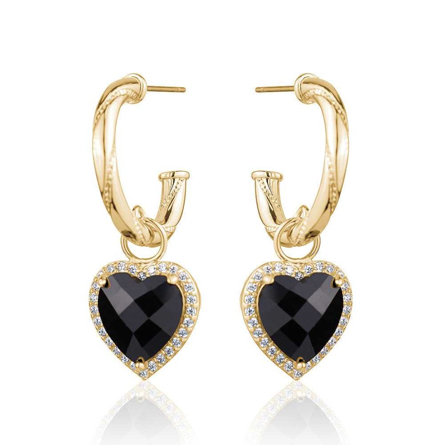 Jewelry Limlim | Heart Hoops