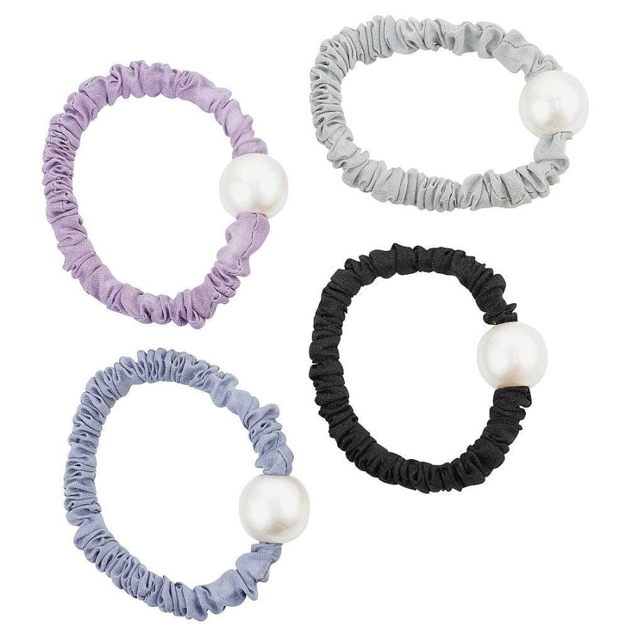 Hair Accessories Limlim | Basic Set Pearl Scrunchies