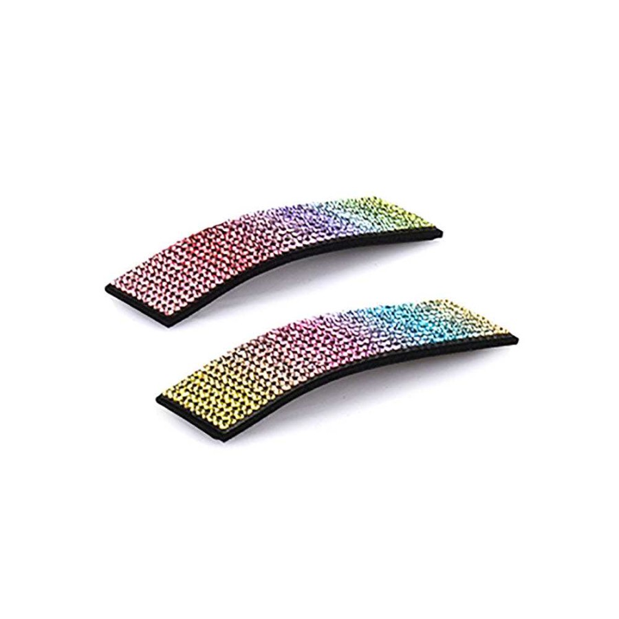 Hair Accessories Limlim | Rainbow Candy Snap Clip Set