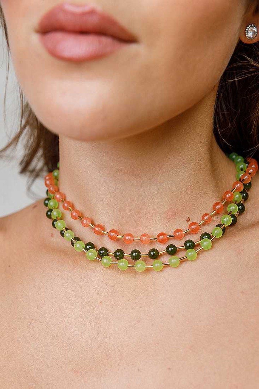 Jewelry Limlim | Glass Bead Necklace And Bracelets