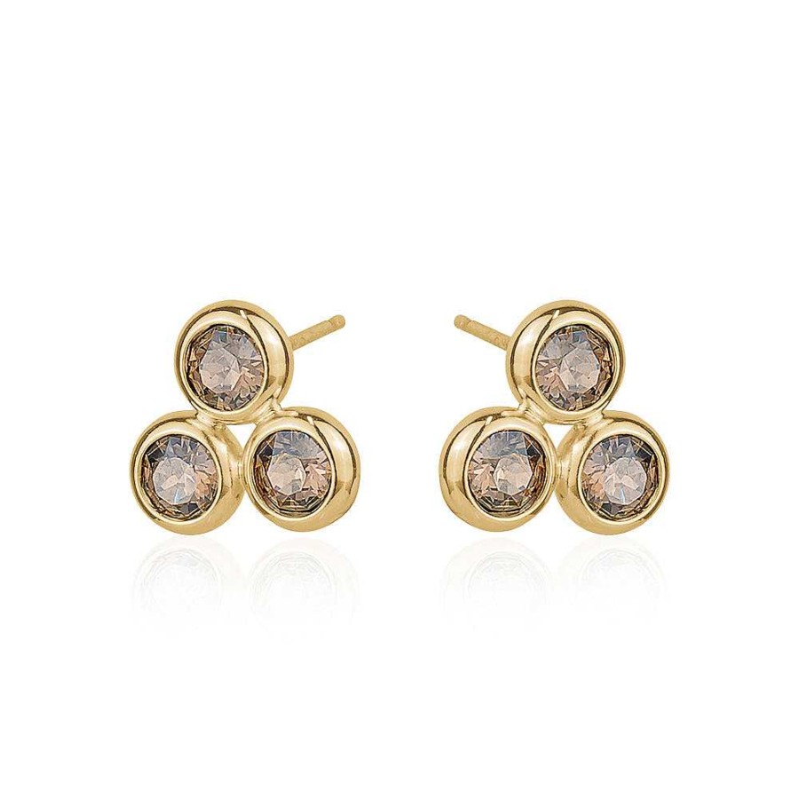 Jewelry Limlim | 3 Stud Austrian Crystal Earrings