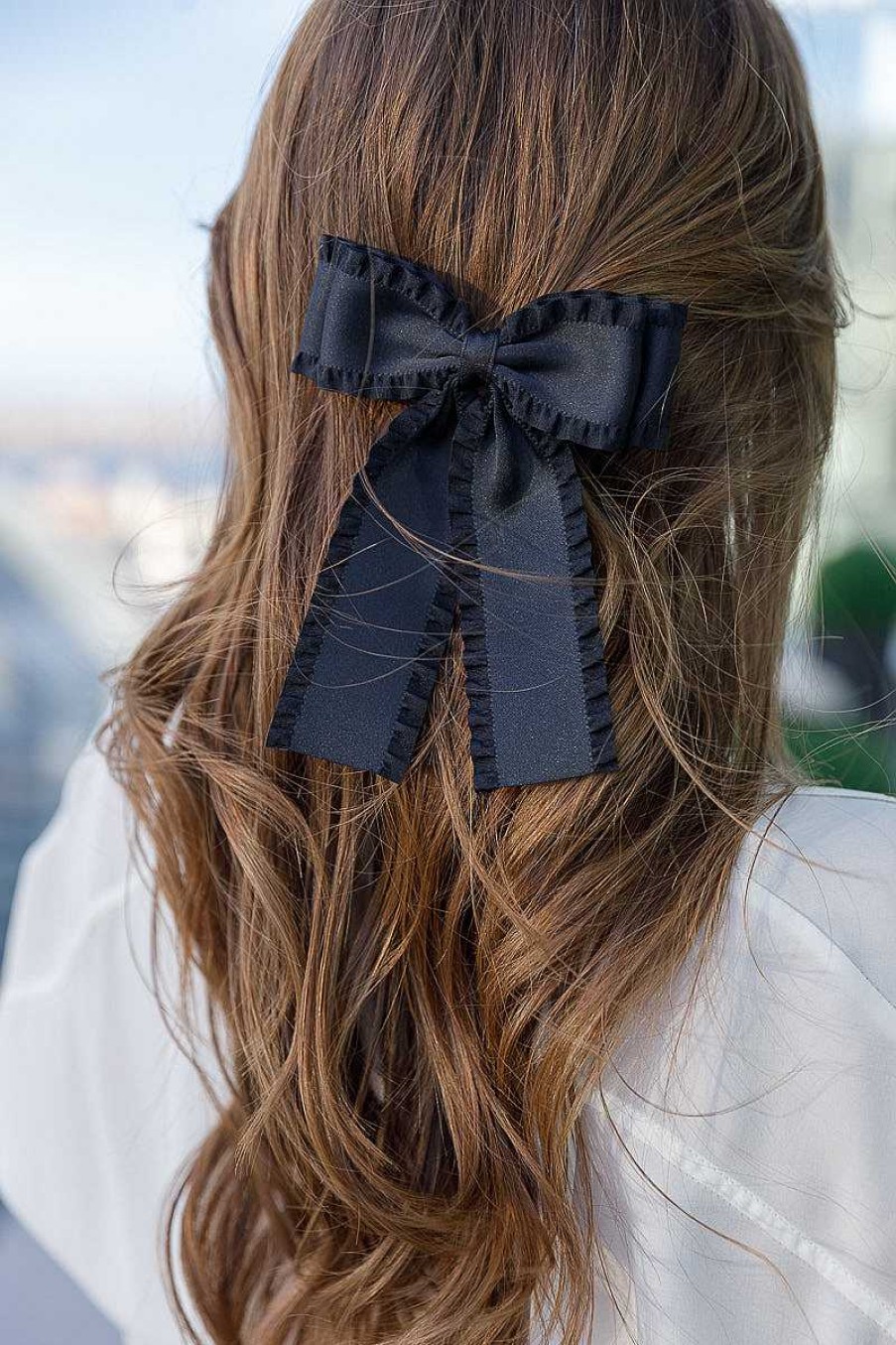 Hair Accessories Limlim | Frilled Classic Bow