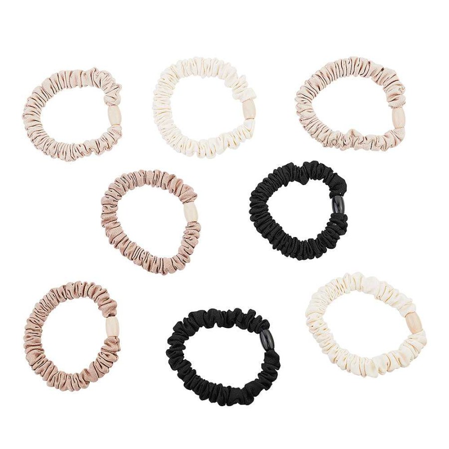 Hair Accessories Limlim | Nudes Satin Scrunchies Elastic