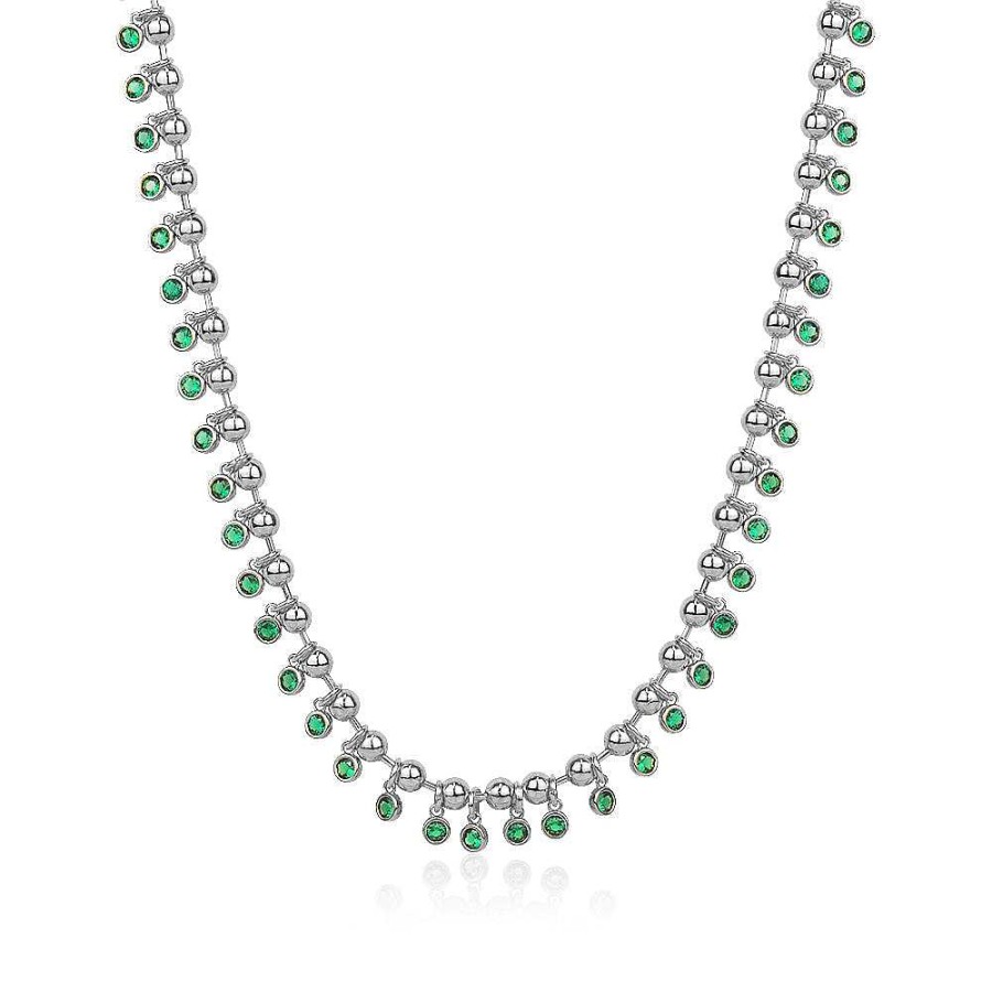 Kgmtl Limlim | Boho Chic Emerald Necklace