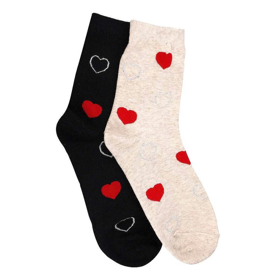 Luxe Trendy Socks Limlim | Soft Heart Socks