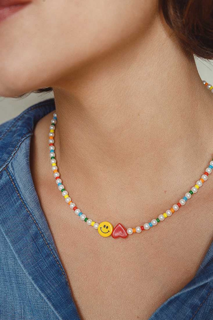 Jewelry Limlim | Beaded Love Necklace