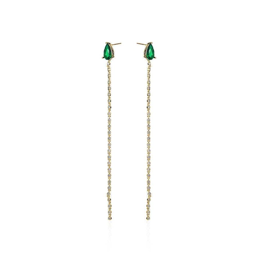 Jewelry Limlim | Emerald Cut Bezel Earrings