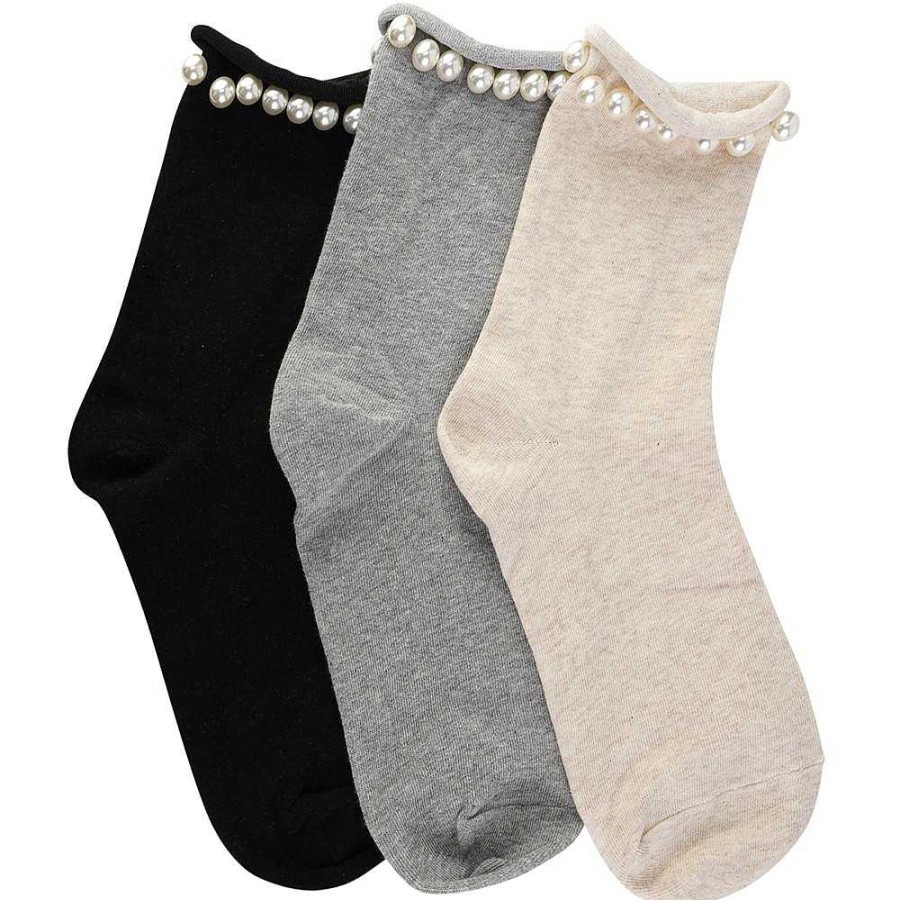 Luxe Trendy Socks Limlim | Pearl Socks