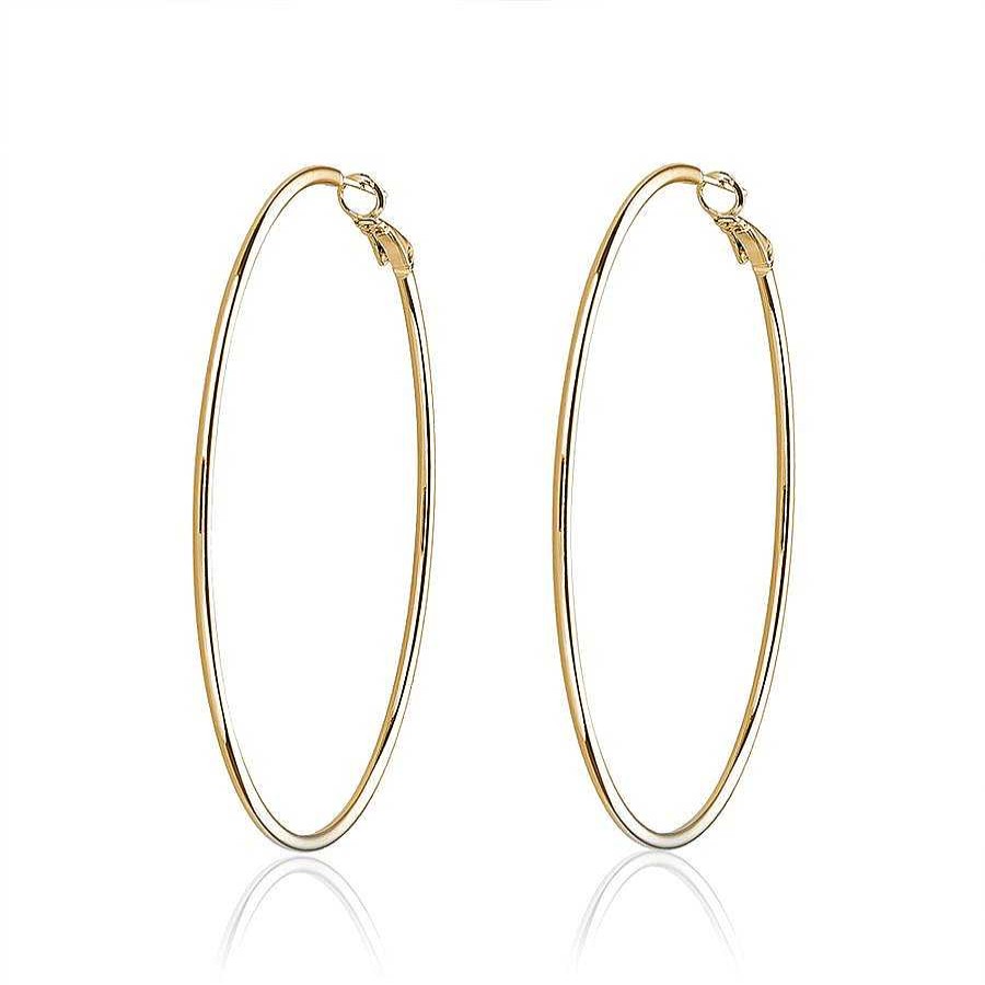 Jewelry Limlim | Thin Lightweight Hoops 2 Inch