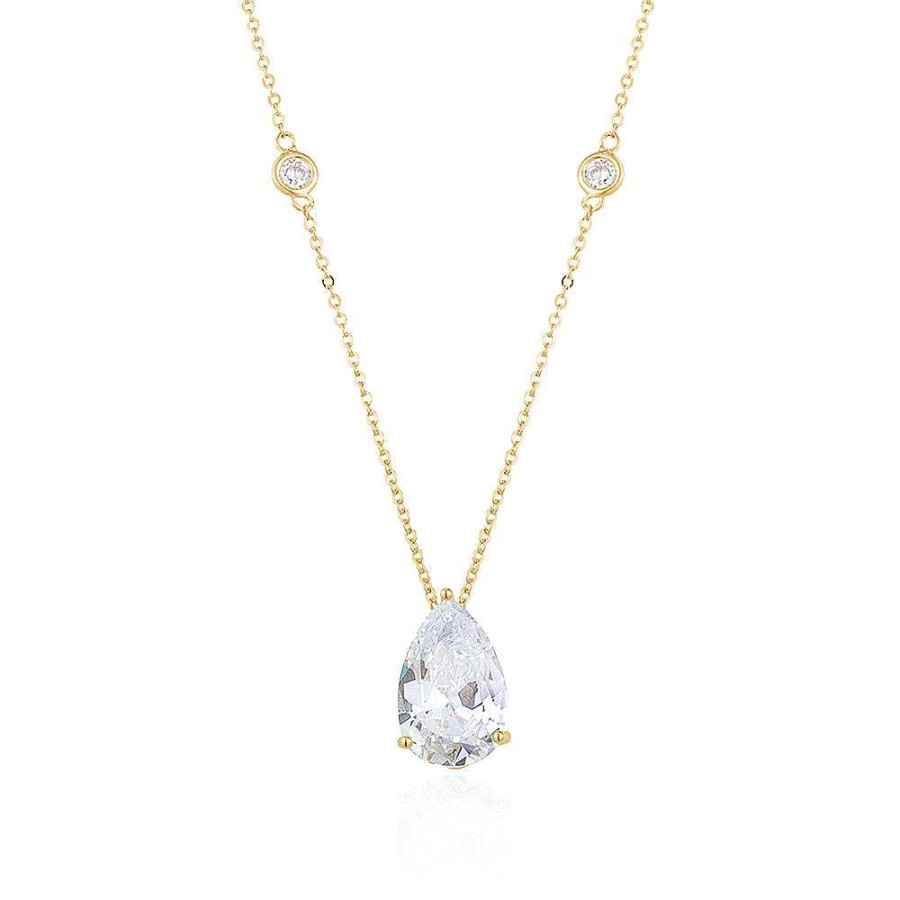 Jewelry Limlim | Teardrop Diamond Necklace