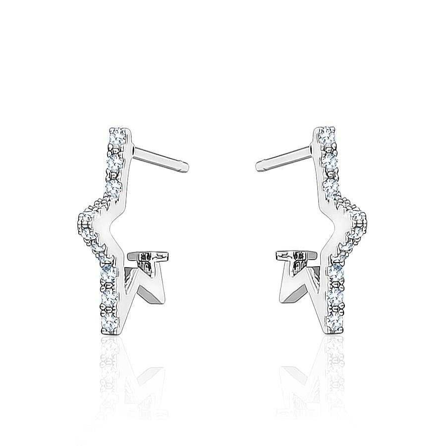 Jewelry Limlim | Small Star Pave Earrings