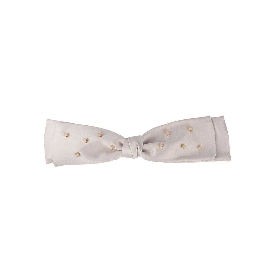 Hair Accessories Limlim | Satin Crystal Bow .