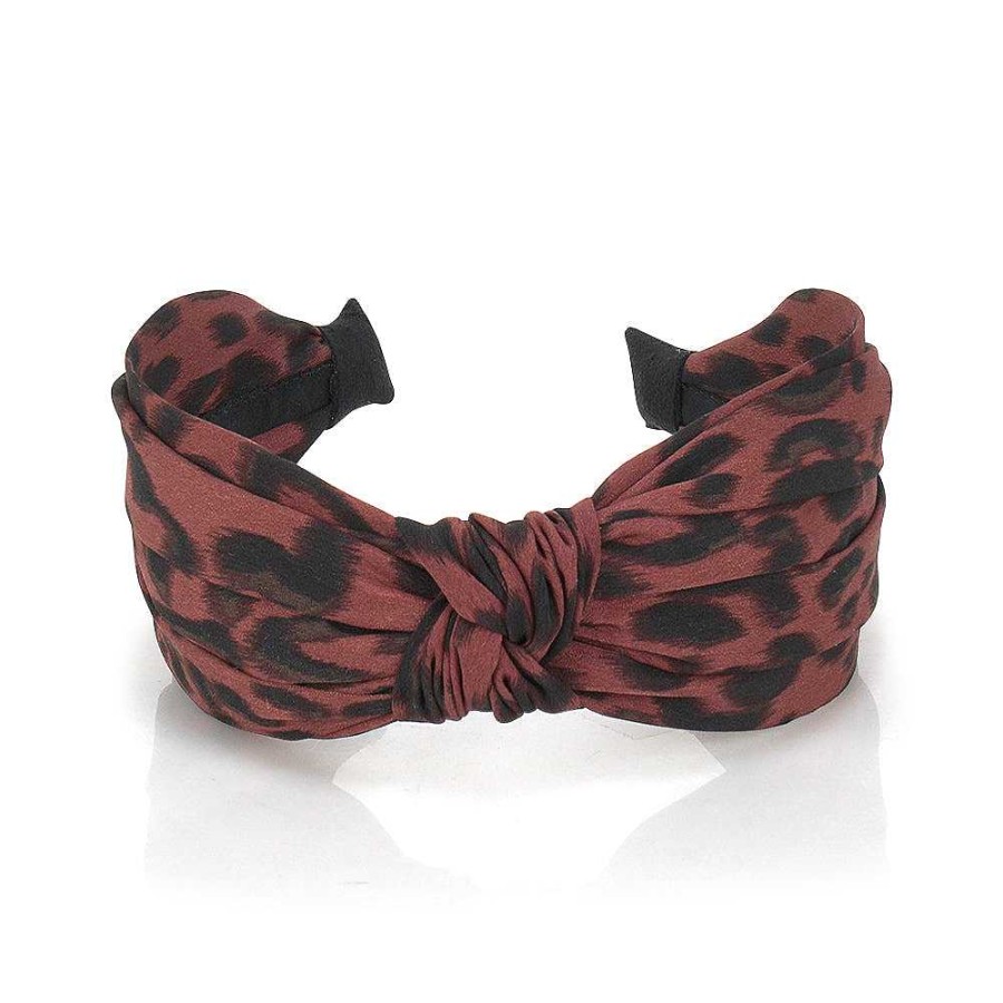 Hair Accessories Limlim | Leopard Top Knothairband