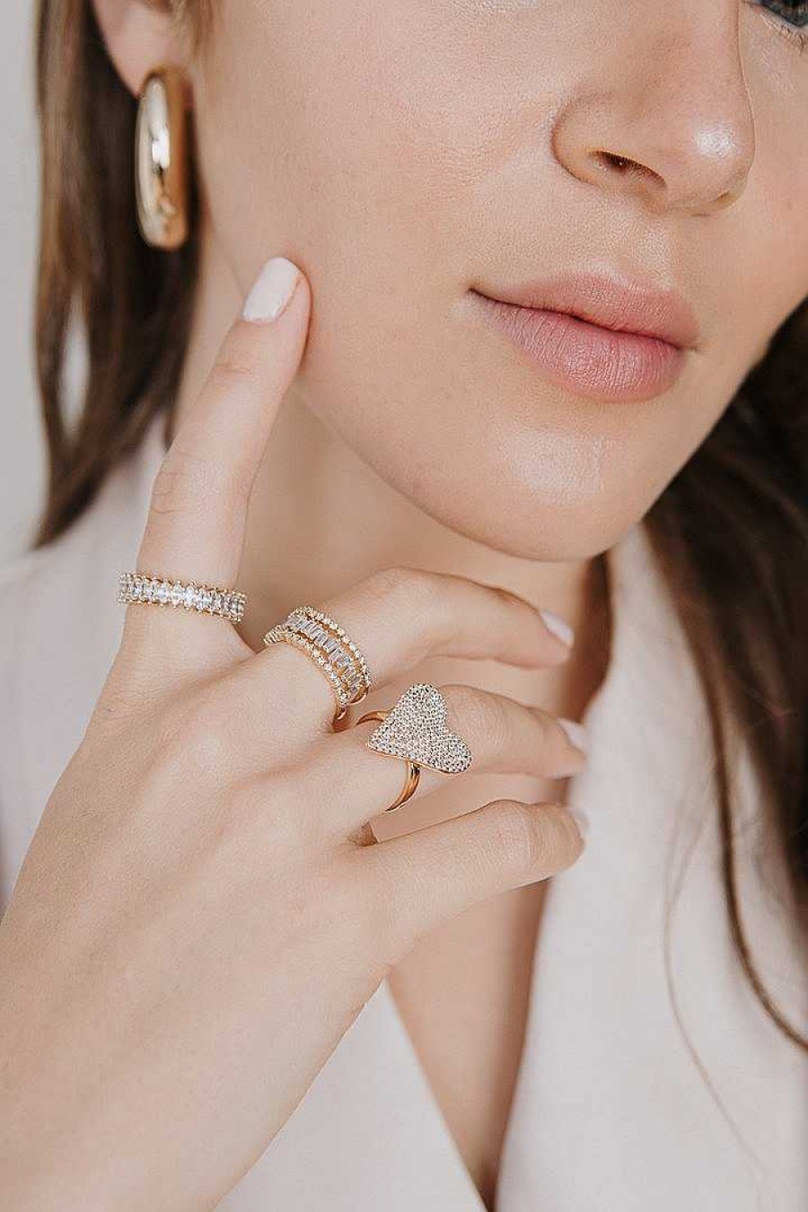 Jewelry Limlim | Heart Pave Ring