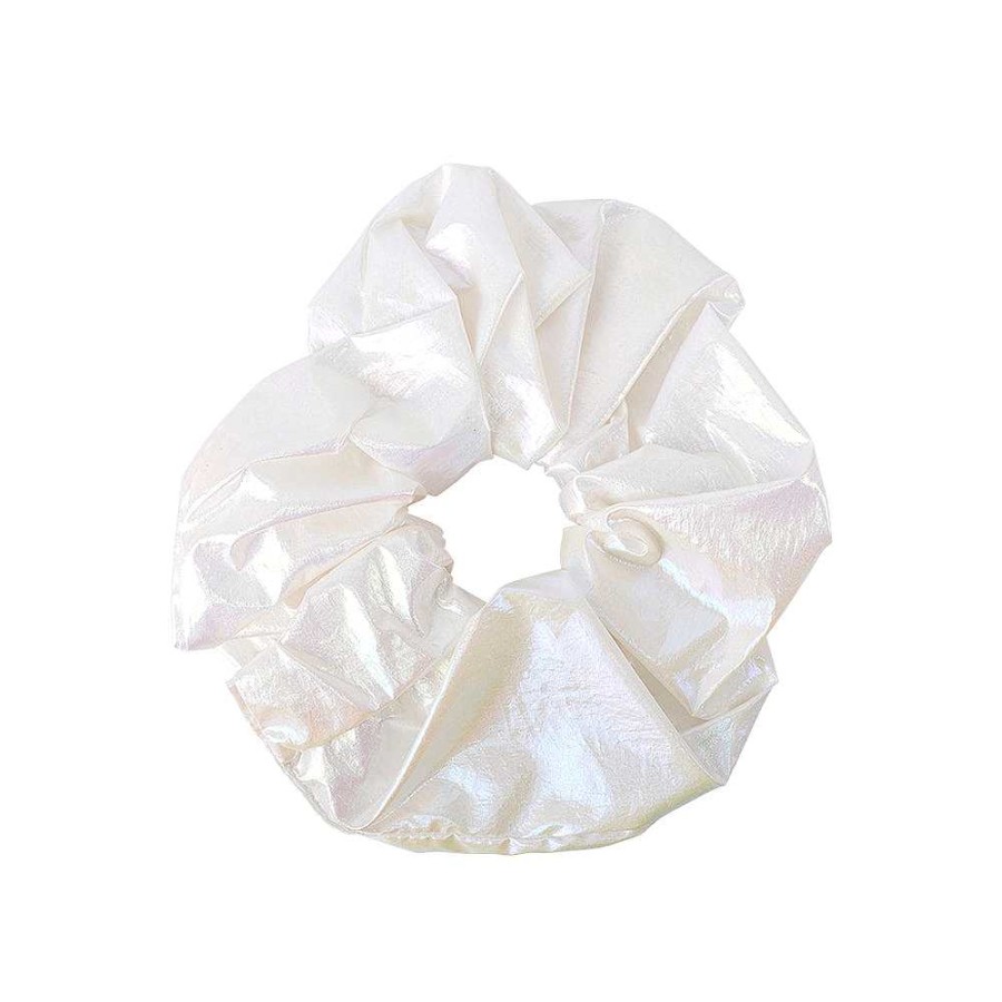 Hair Accessories Limlim | Shiny Metallic Scrunchies