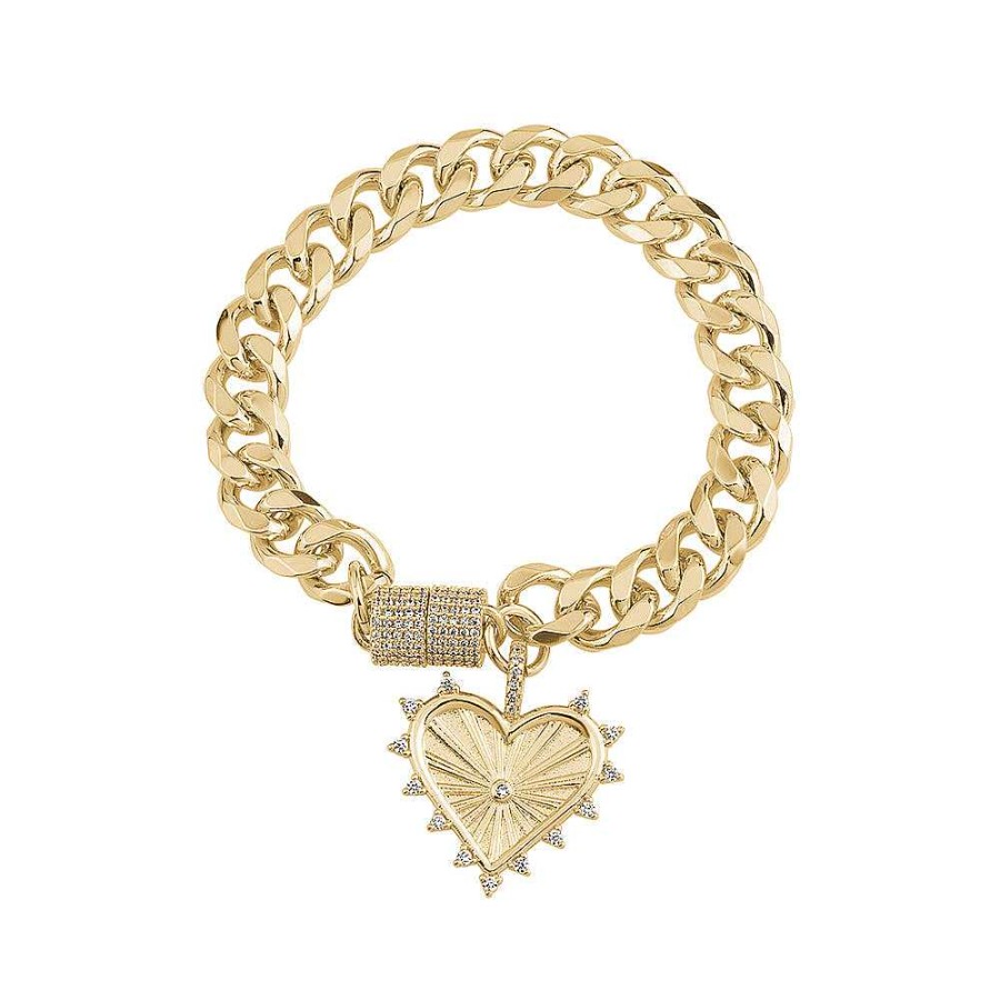 Howrosdoesit Limlim | Heart Statement Bracelet