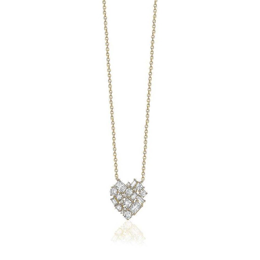 Jewelry Limlim | Baguette Love Necklace