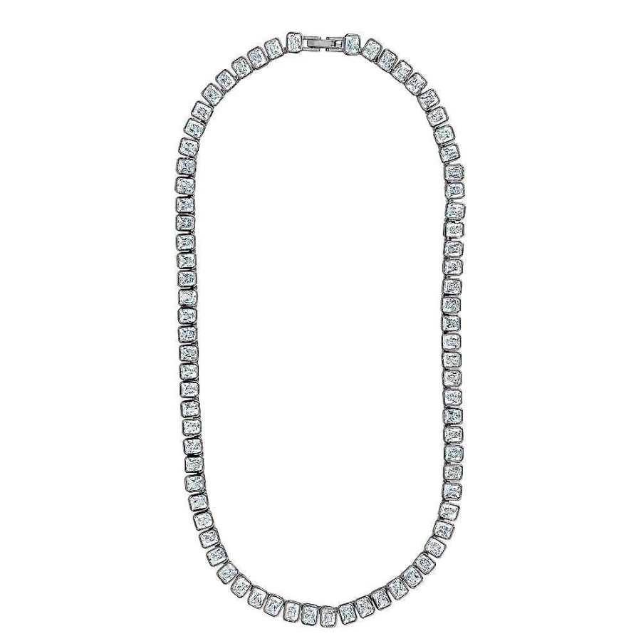 Kgmtl Limlim | Emerald Cut Tennis Necklace