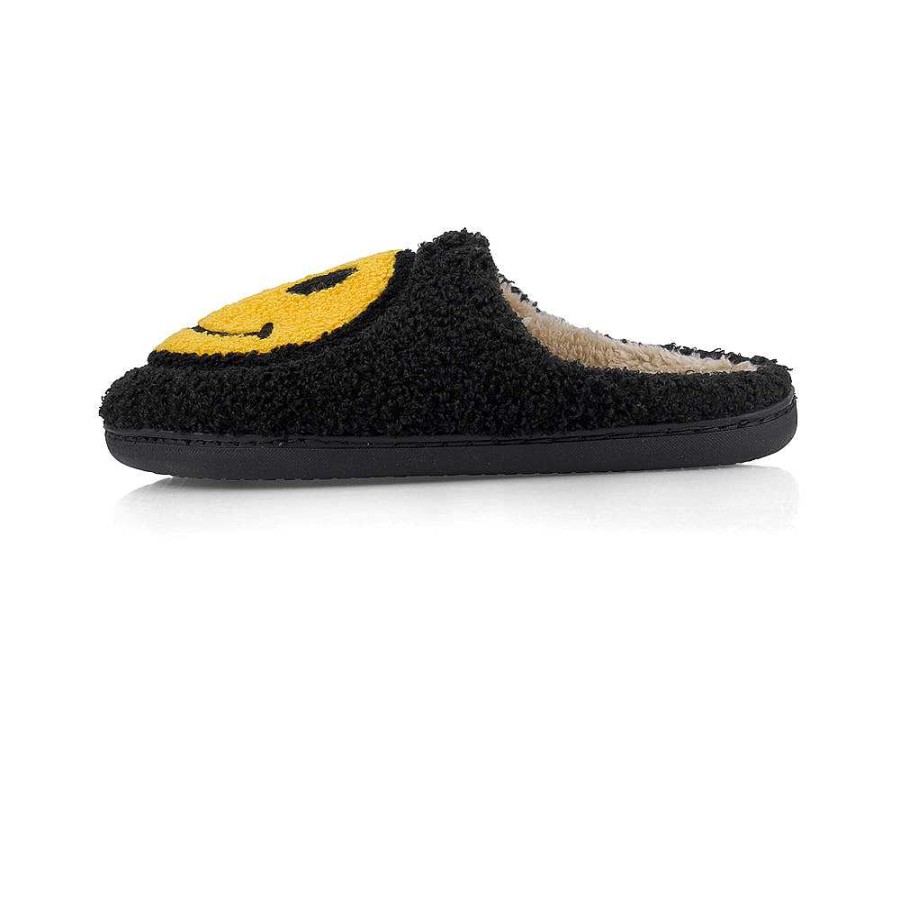 Slippers And Beanies Limlim | Teddy Full Slippers Smiley