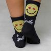 Luxe Trendy Socks Limlim | Back Smiley Heart