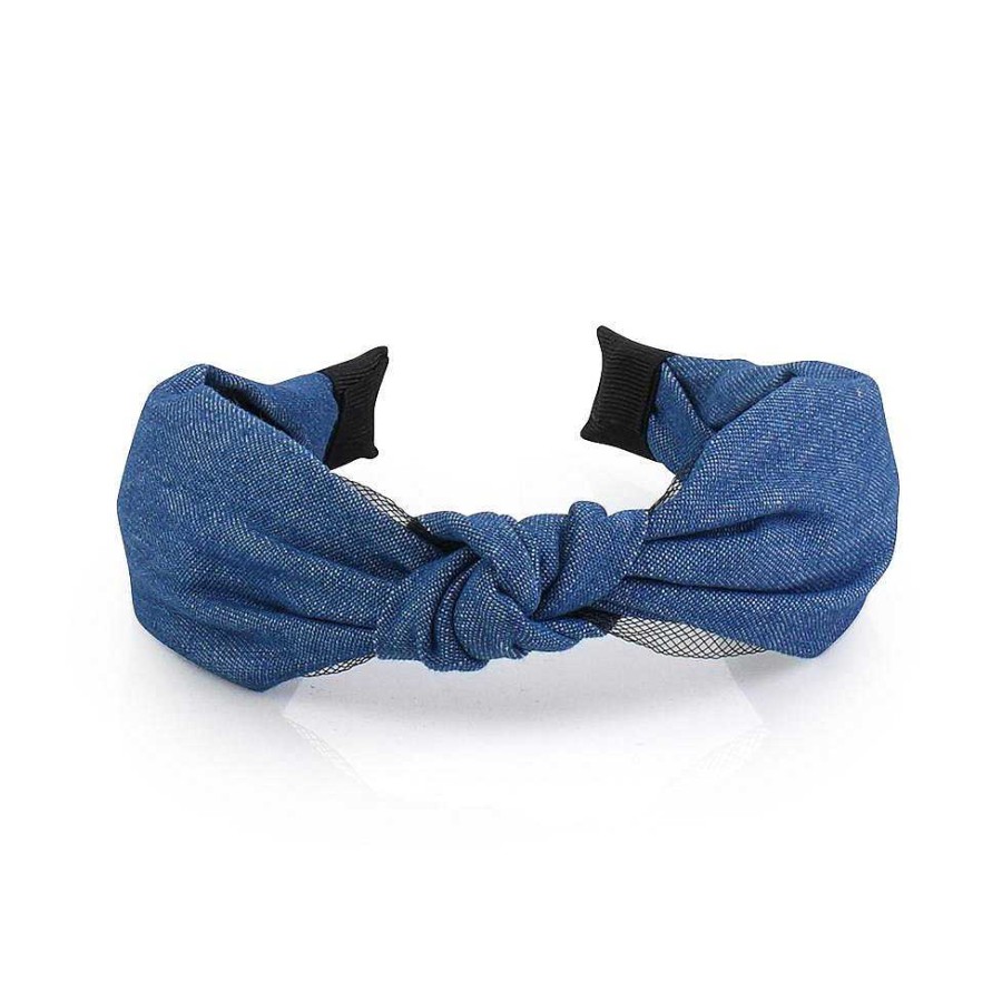 Hair Accessories Limlim | Classic Denim Top Know Hairband