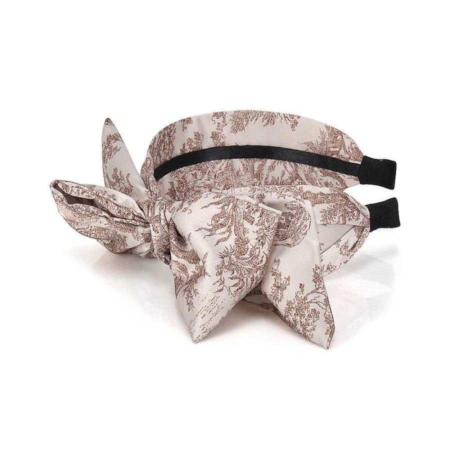 Hair Accessories Limlim | Satin Motif Bow Hairband