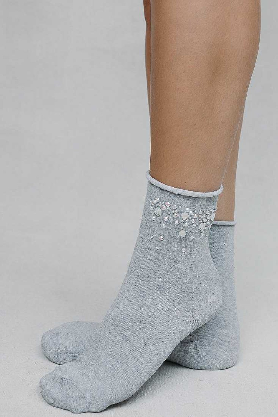 Luxe Trendy Socks Limlim | Crystal Socks