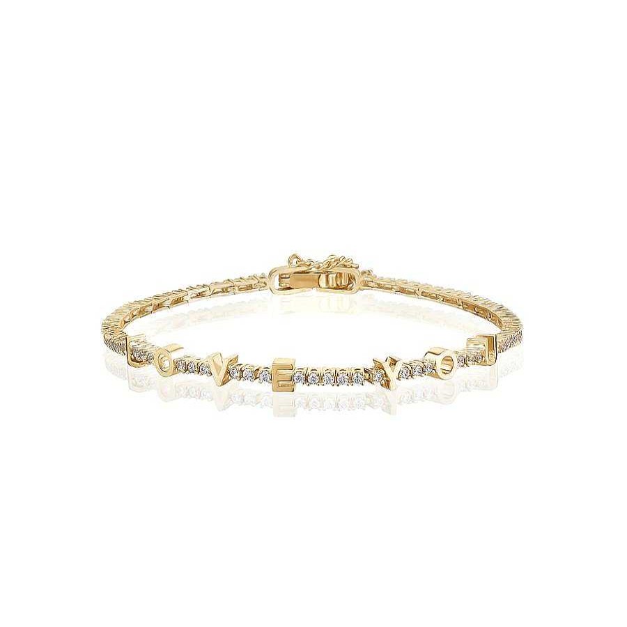 Kgmtl Limlim | Love U Tennis Bracelet