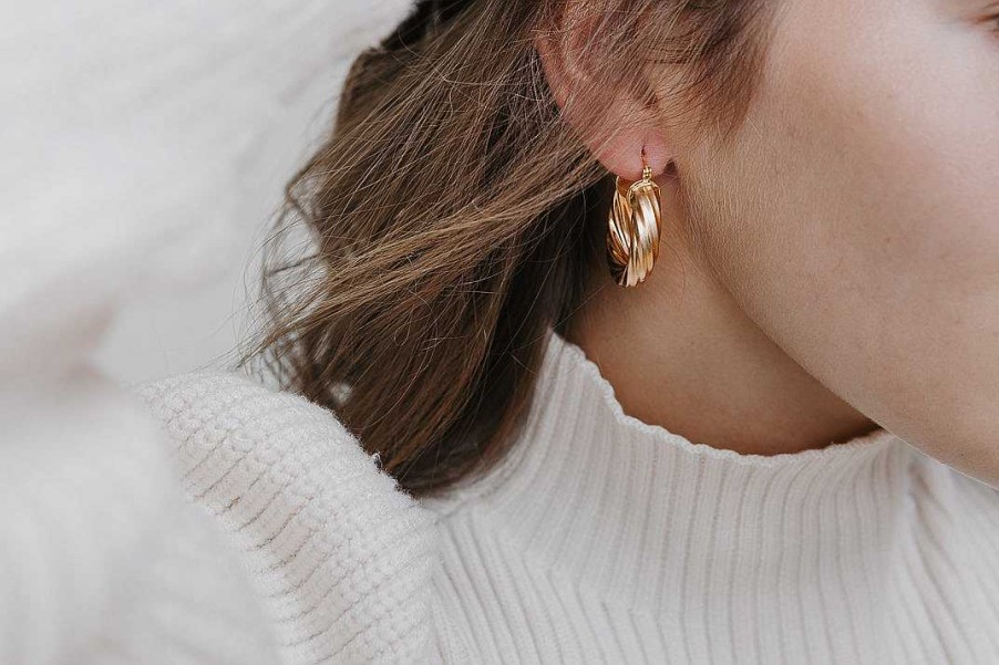 Jewelry Limlim | Twisted Hollow Hoops