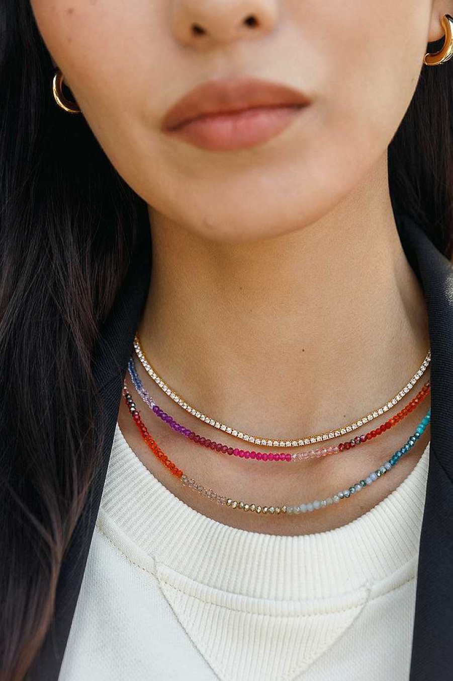 Jewelry Limlim | Rainbow Beaded Necklace