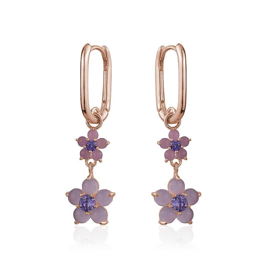 Jewelry Limlim | Sweet Flower French Hoops