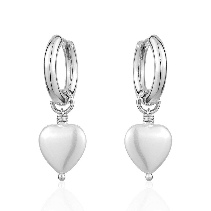 Jewelry Limlim | Heart Hoop Earrings