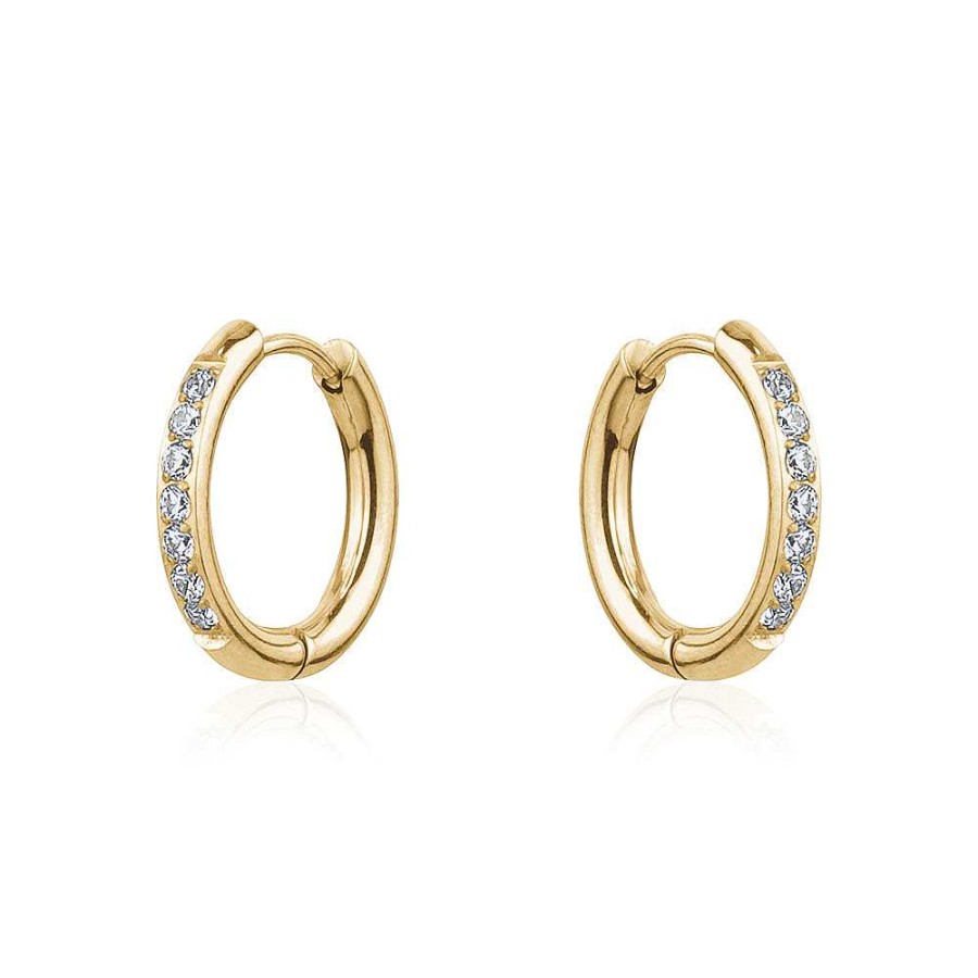 Jewelry Limlim | Tube Small Crystal Earrings