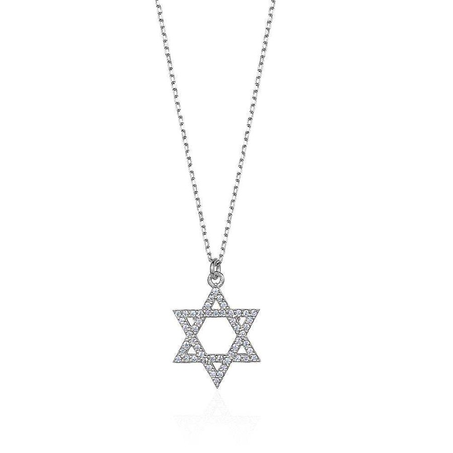 Jewelry Limlim | Star Of David Crystal Necklace