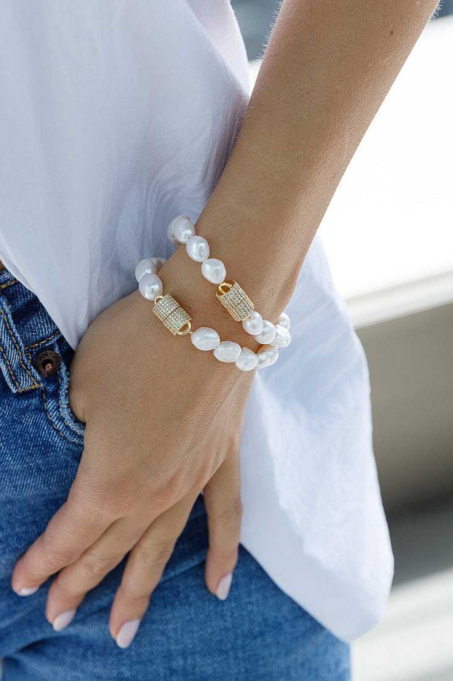 Jewelry Limlim | Fresh Water Pearls Bracelet