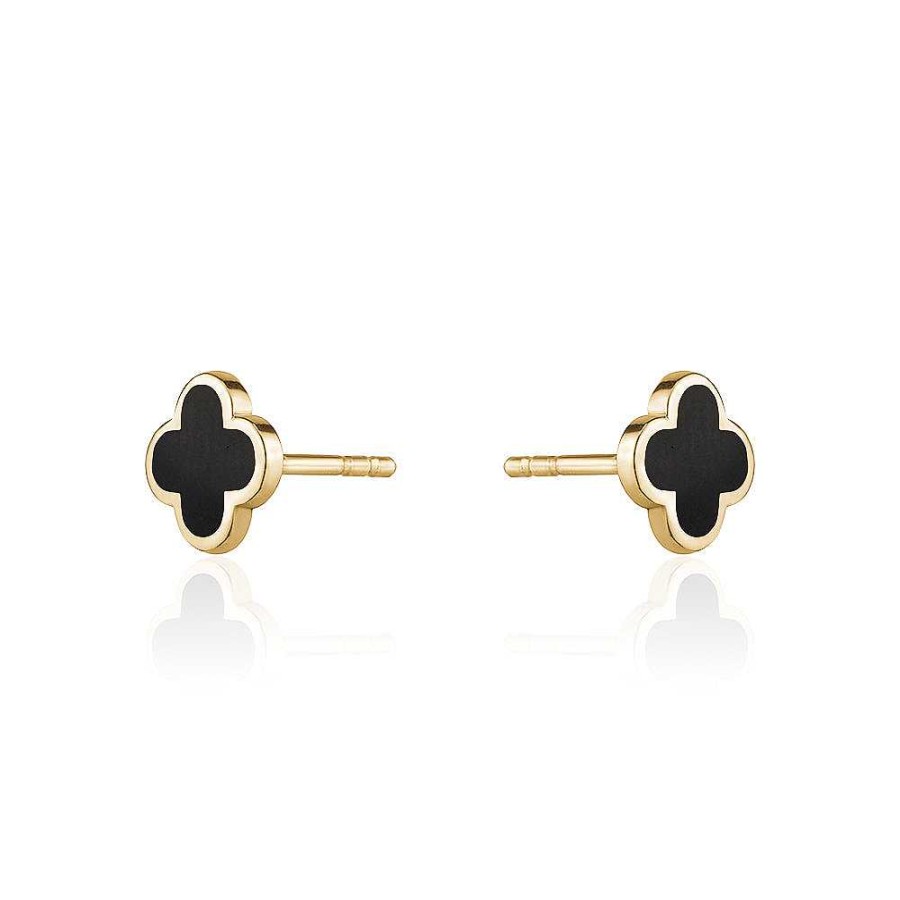 Jewelry Limlim | Clover Enamel Earrings