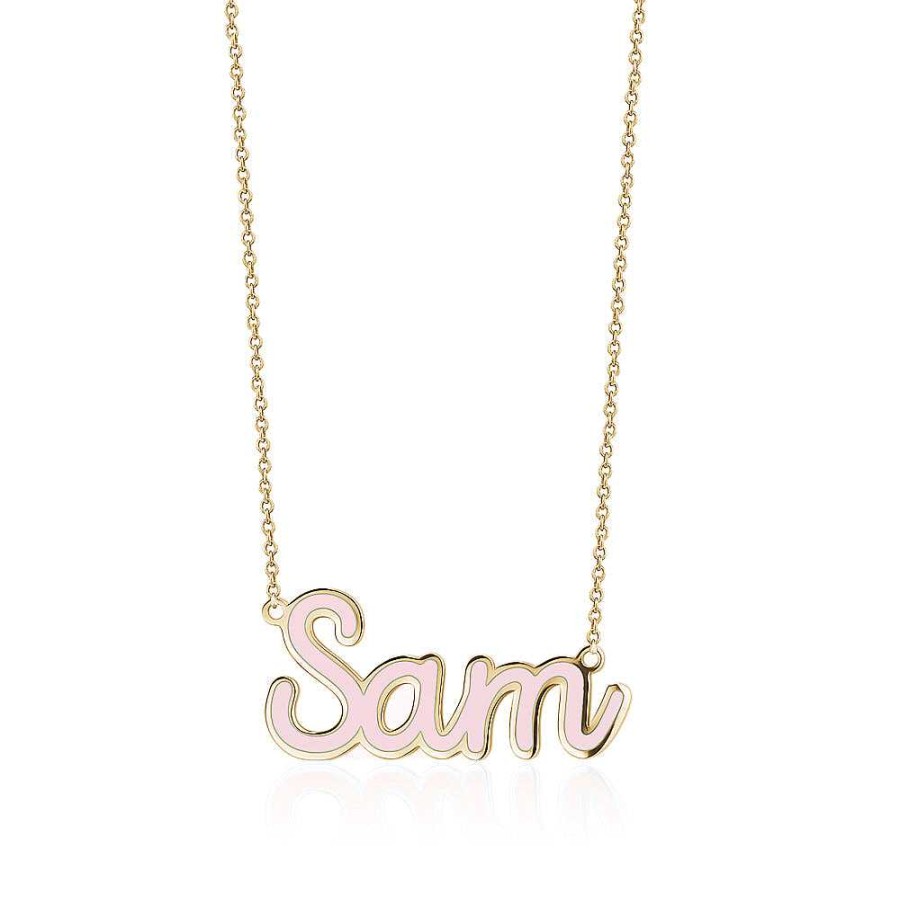 Jewelry Limlim | Personalized Enamel Necklace