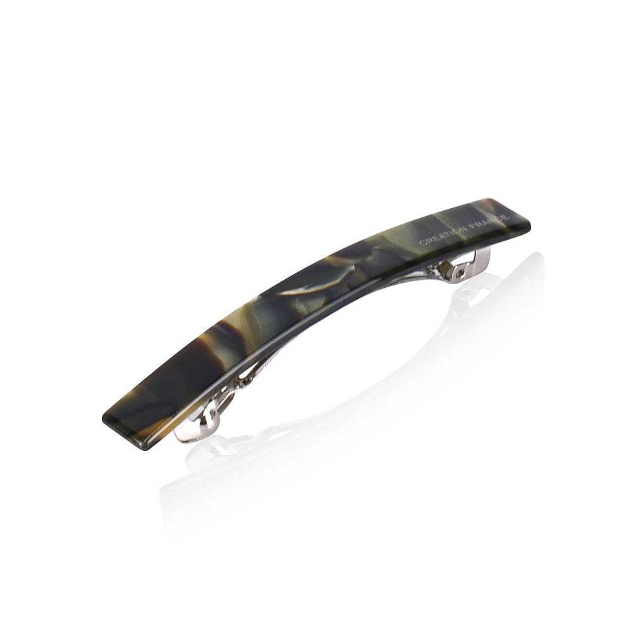 Hair Accessories Limlim | Long Skinny Barette Onyx